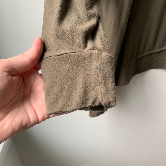 Soft Olive Green Cardigan - Picture 6 of 6